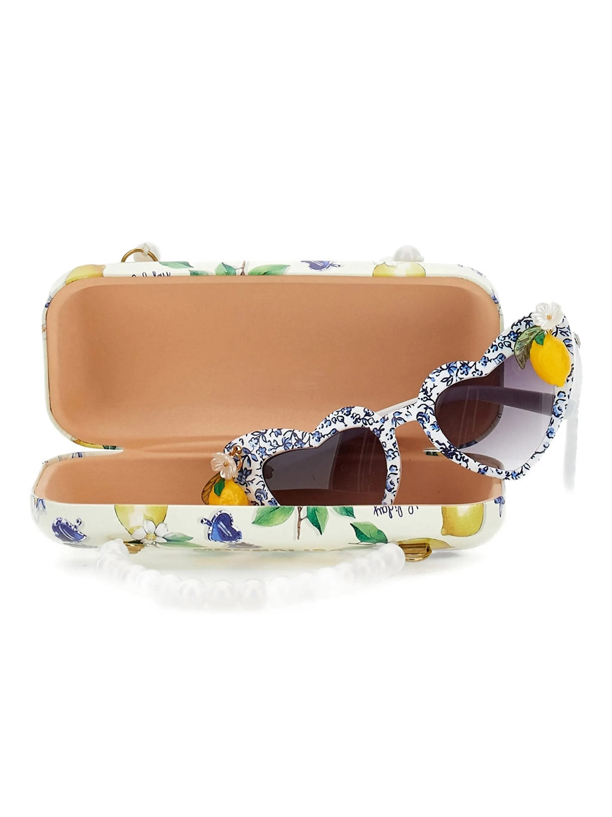 Monnalisa- Girls' Lemon sunglasses heart-shaped-19G022