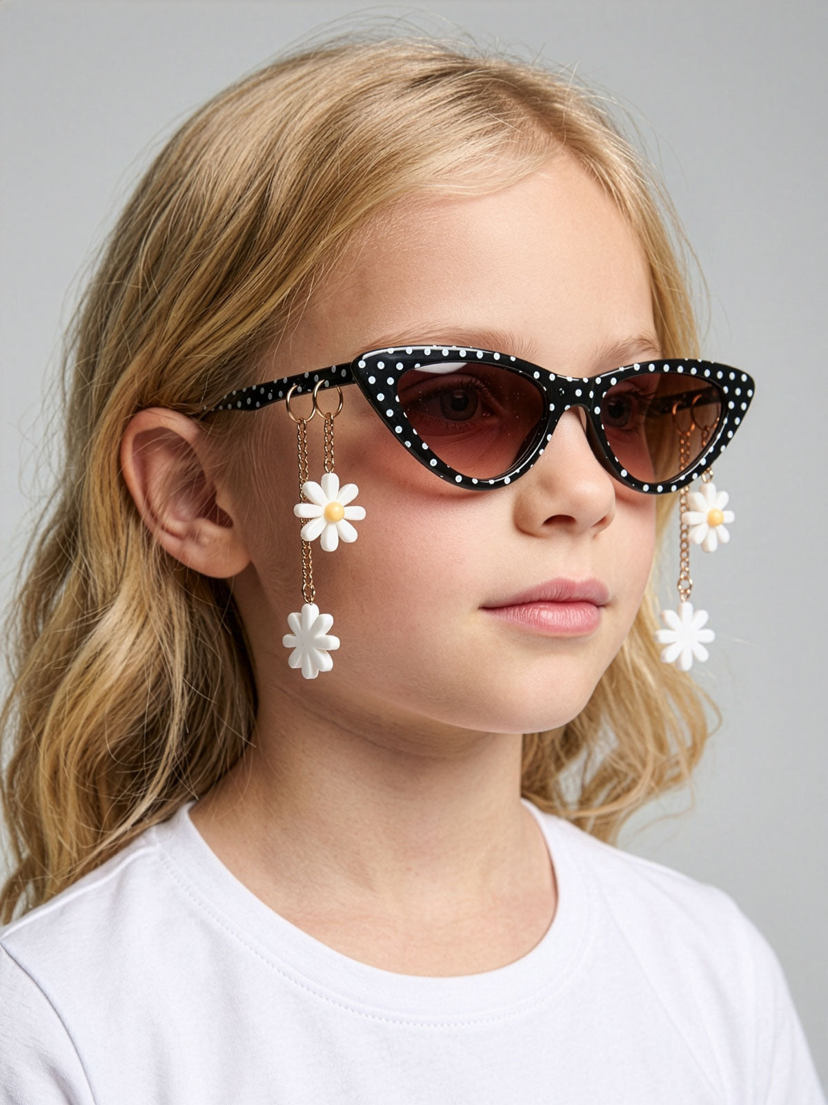 Monnalisa- Girls' Polka Dot Sunglasses-19G023