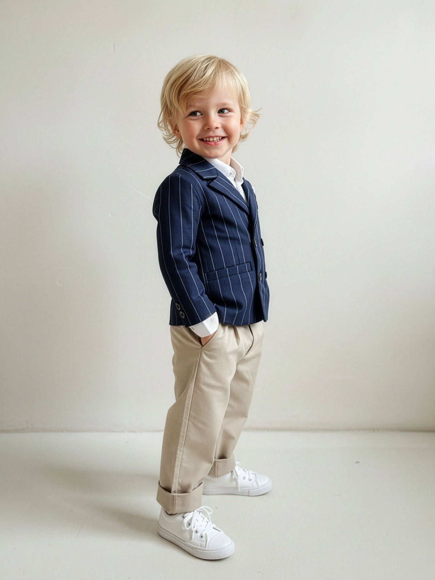 Βαμβακερό Σύνολο Βάπτισης για αγοράκι 6τεμ.-EDGAR