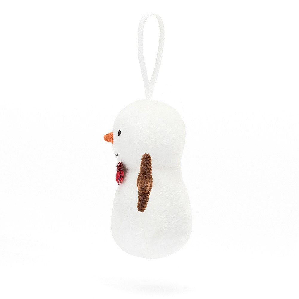 Jellycat soft toy Festive Folly Snowman-FFH6SN