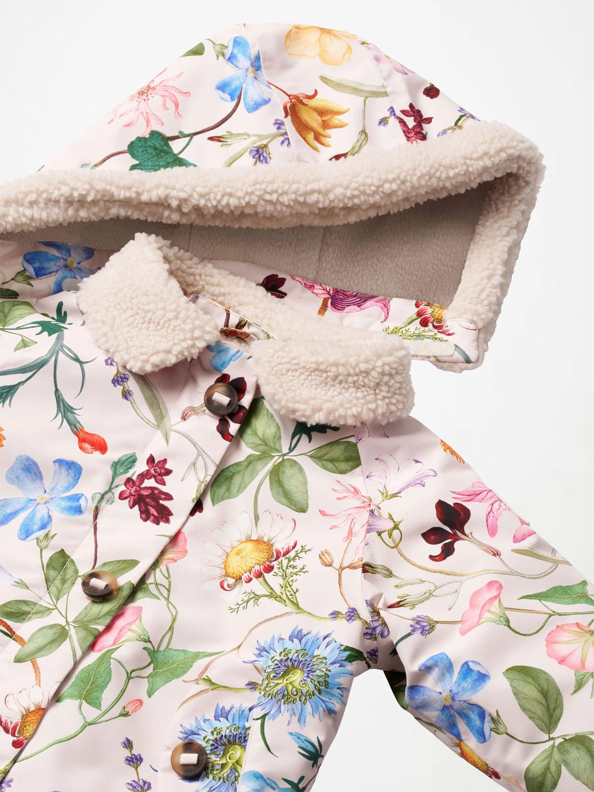 Molo Baby jacket with floral print-HOPLA-5W26M329