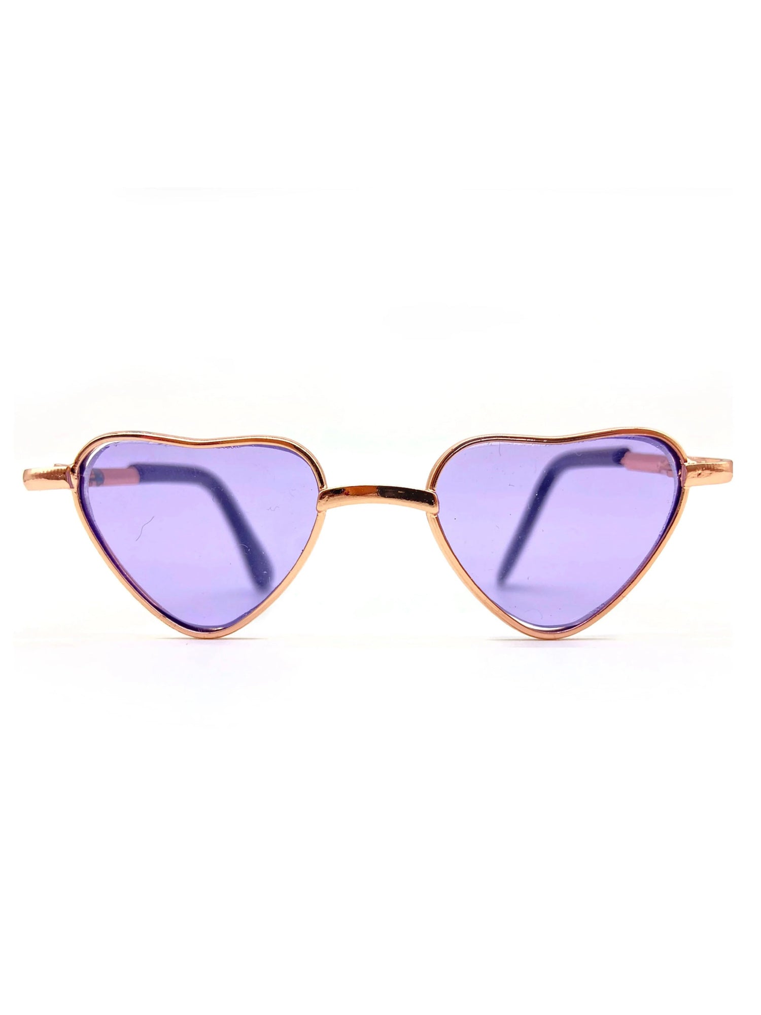 Inkari Alpaca Accessories Glasses - Violet Hearts