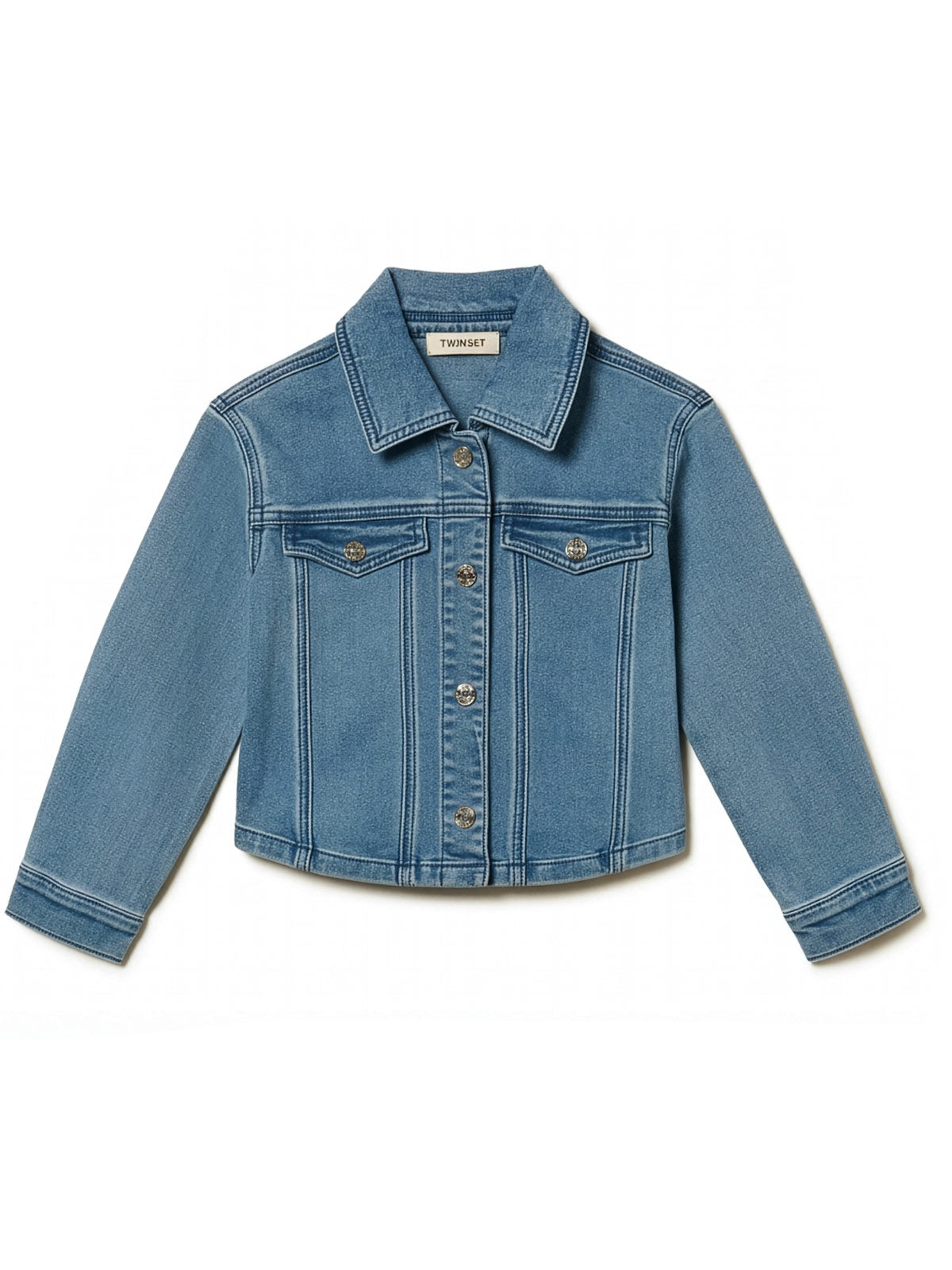 Twinset - Girls’ stretch denim jacket