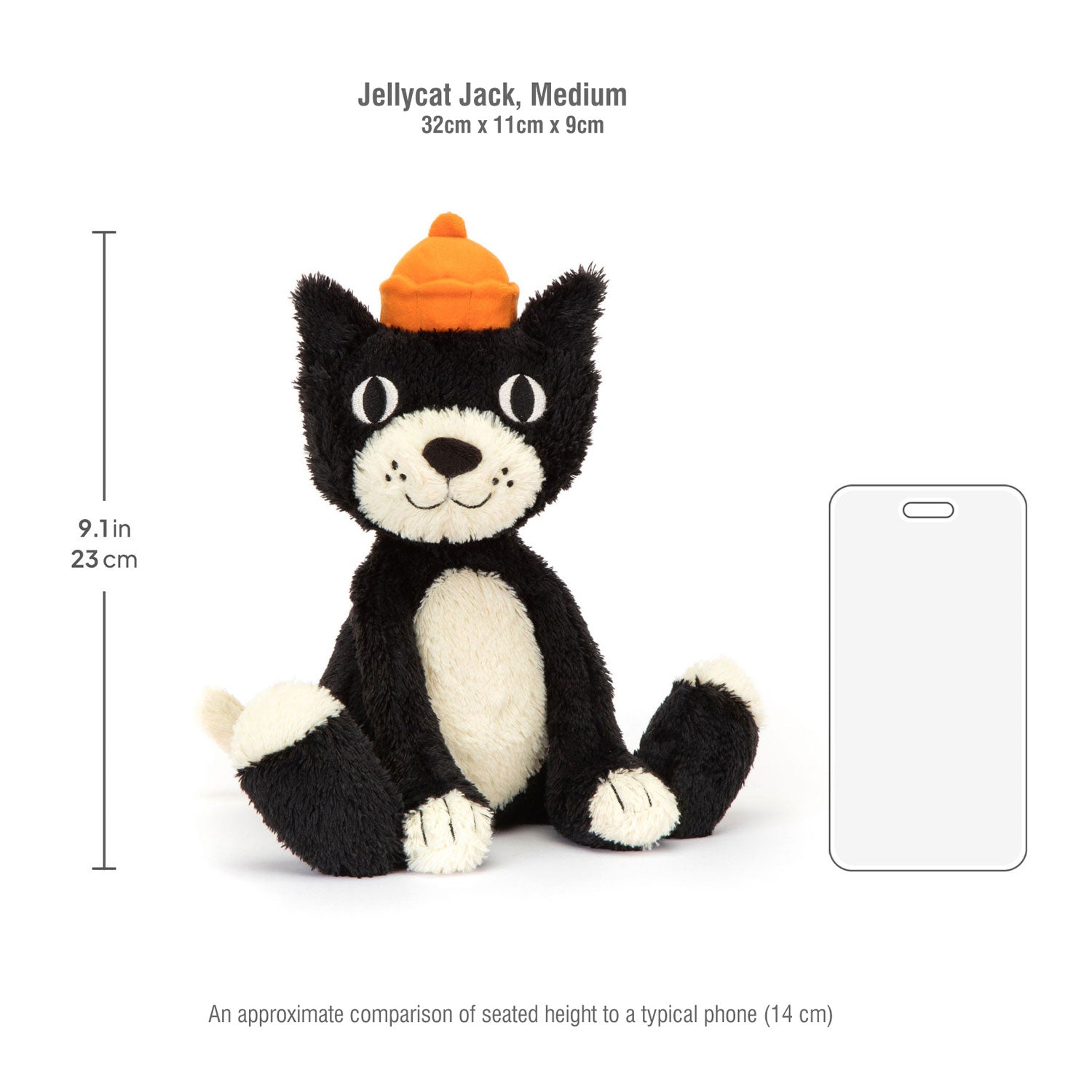 Jellycat soft toy Jellycat Jack Medium-JELC3M