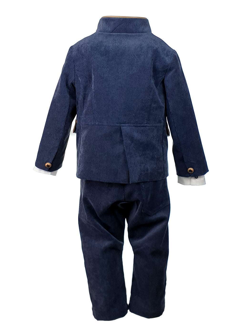 Βαπτιστικό κοτλέ κοστούμι για αγόρι 6τεμ.- JOGGI