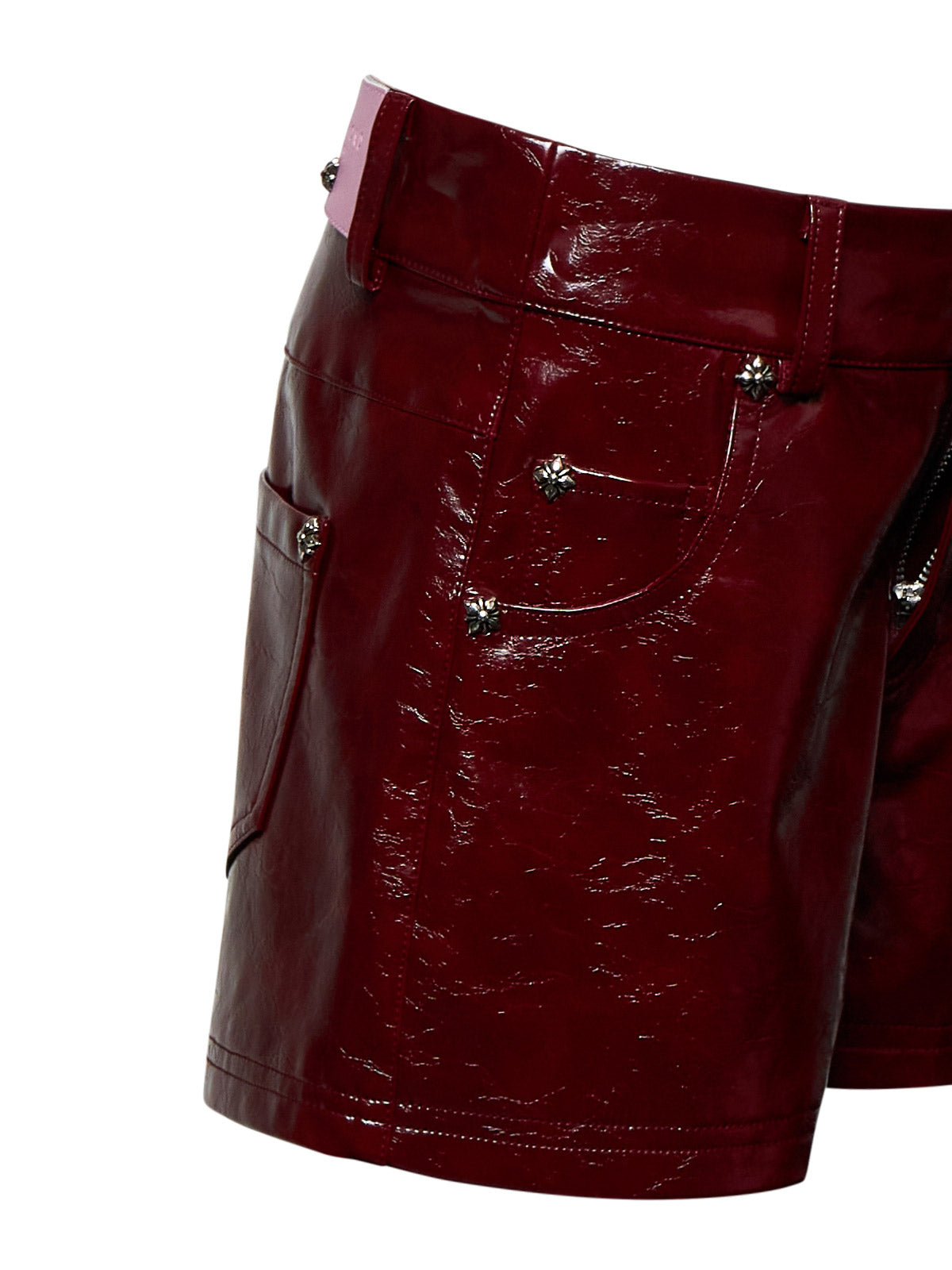 John Richmond - faux-δερμάτινο σορτς για κορίτσι