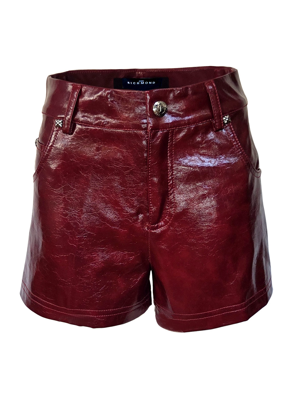 John Richmond - faux-δερμάτινο σορτς για κορίτσι