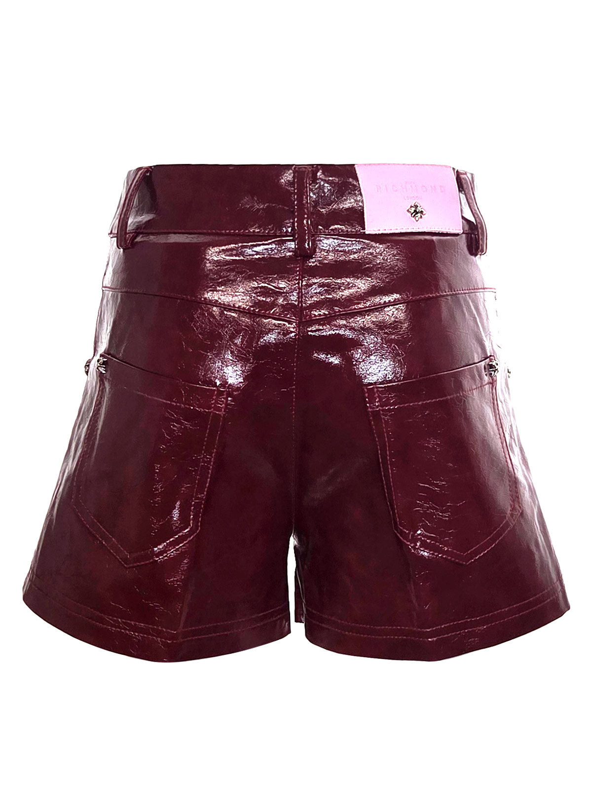 John Richmond - faux-δερμάτινο σορτς για κορίτσι