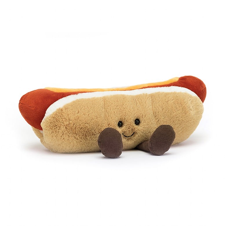 Jellycat soft toy Amuseable Hot Dog-A6HD