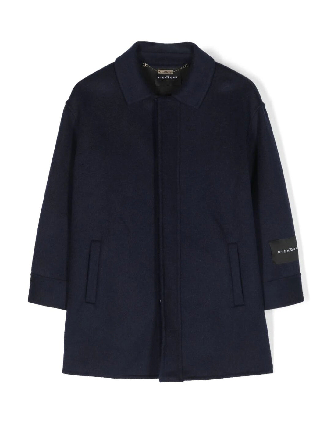Boy's wool coat - RBA23051CP Blue