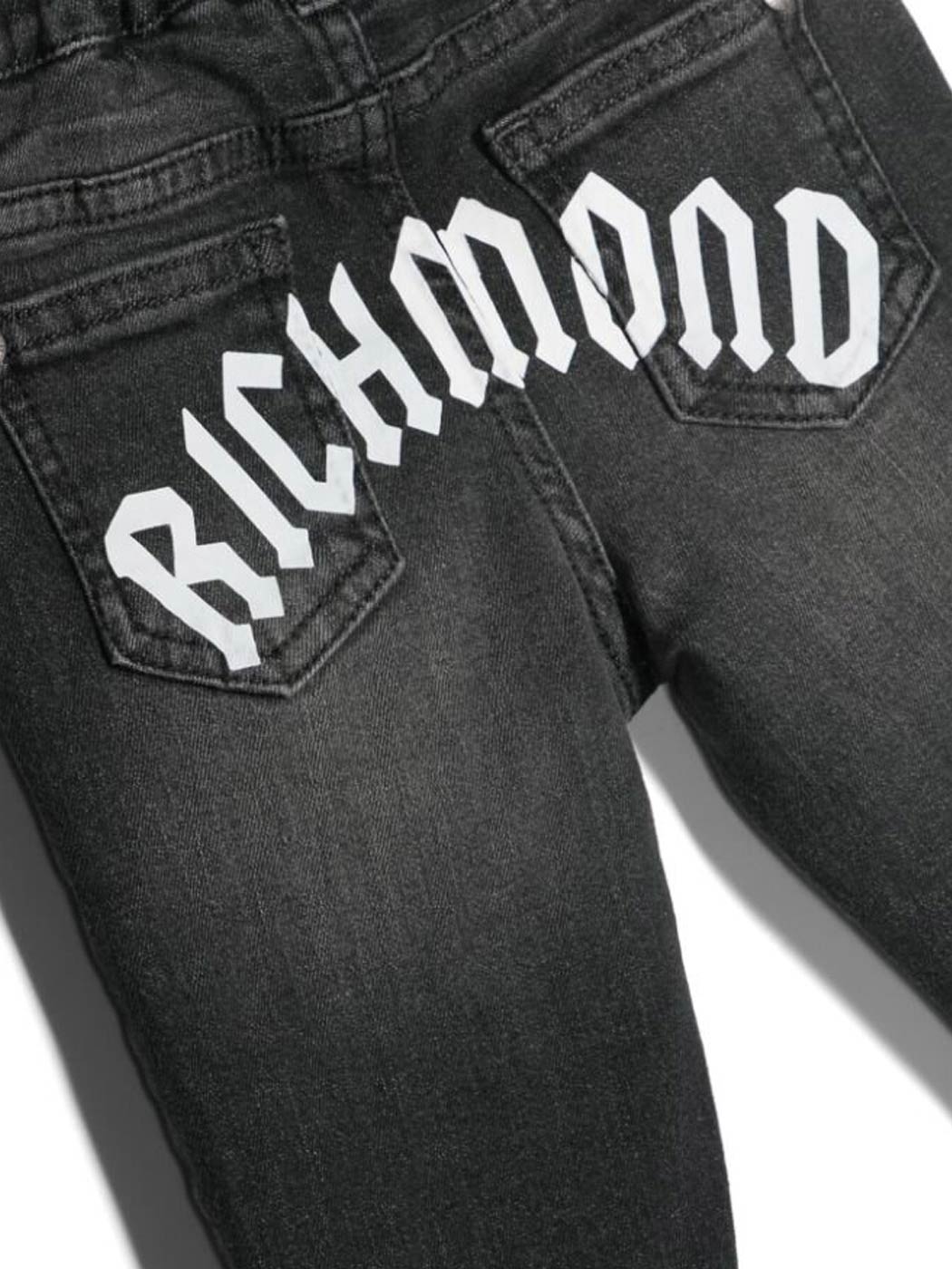 JOHN RICHMOND-Baby boy's jeans pants - RIA23085JE Black