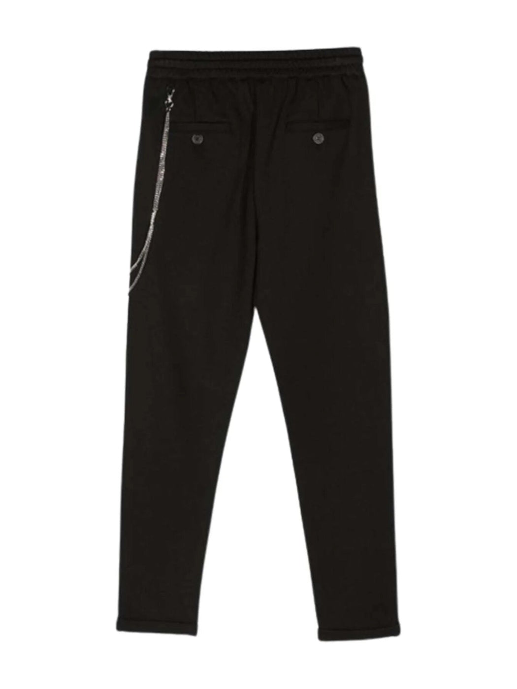 JOHN RICHMOND Μαύρο παντελόνι για αγόρι-RBA23124PA