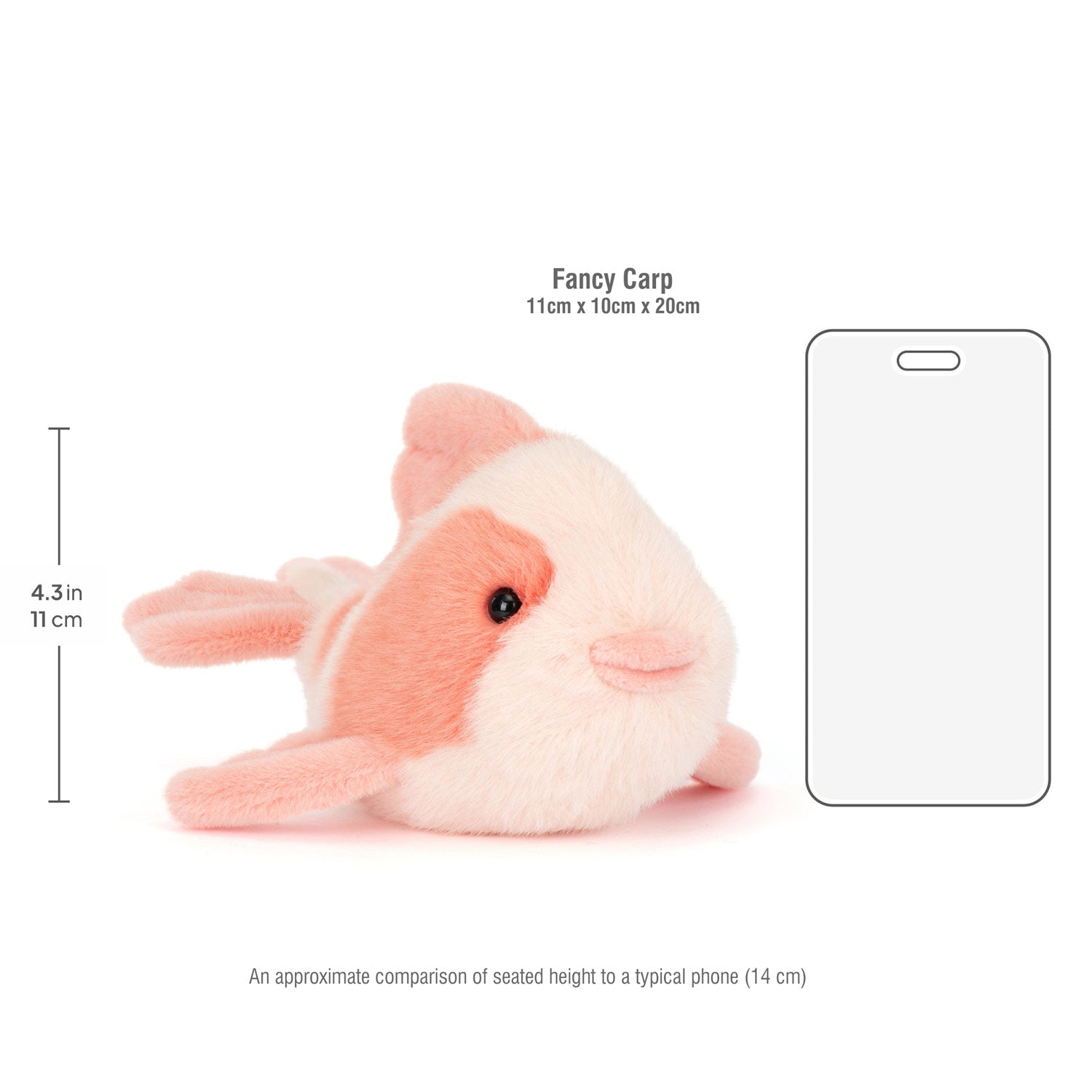 Jellycat Λούτρινο παιχνίδι Fancy Carp