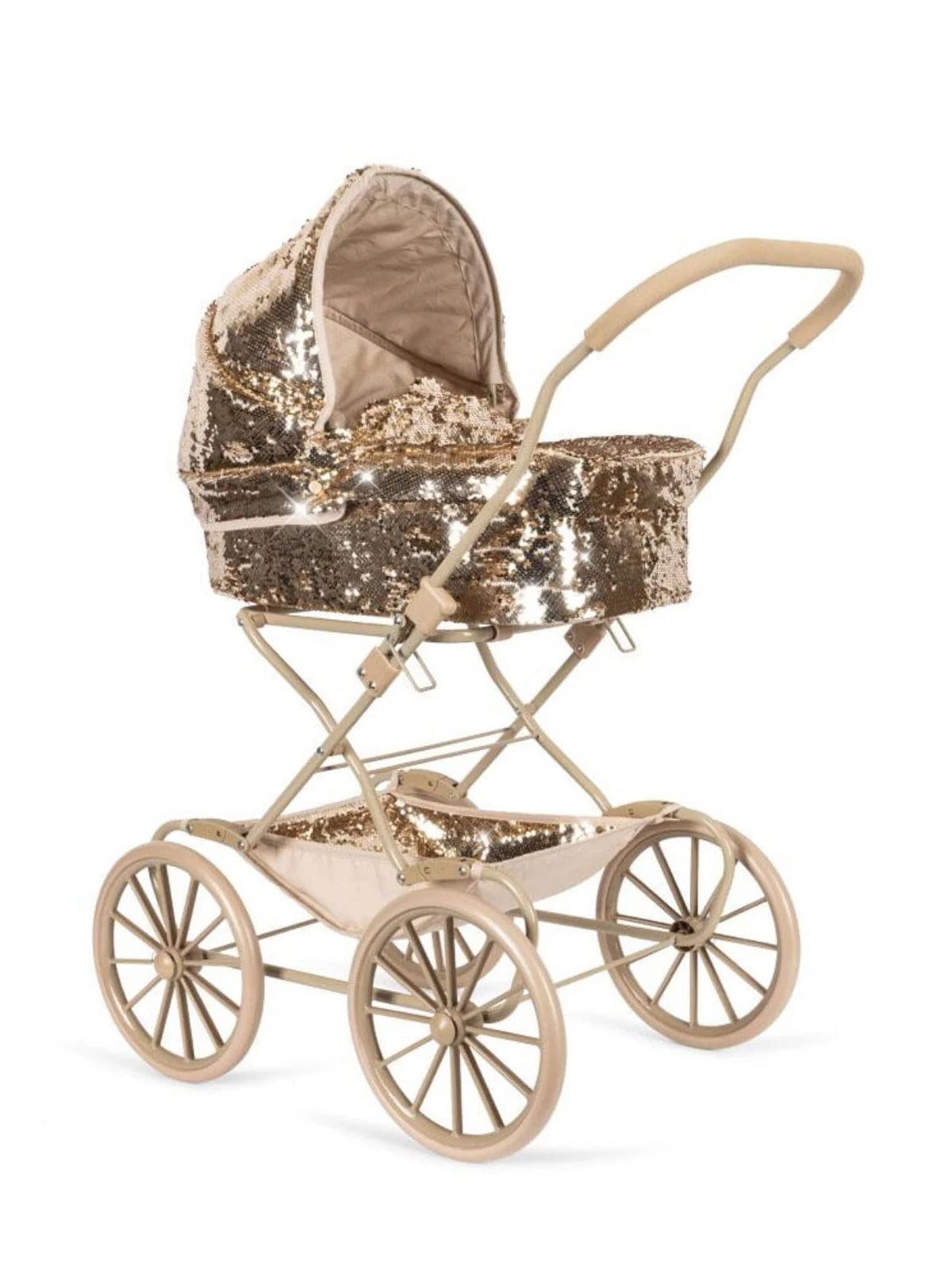 Konges Slojd activity toy Sparkly Doll Pram-KS103985