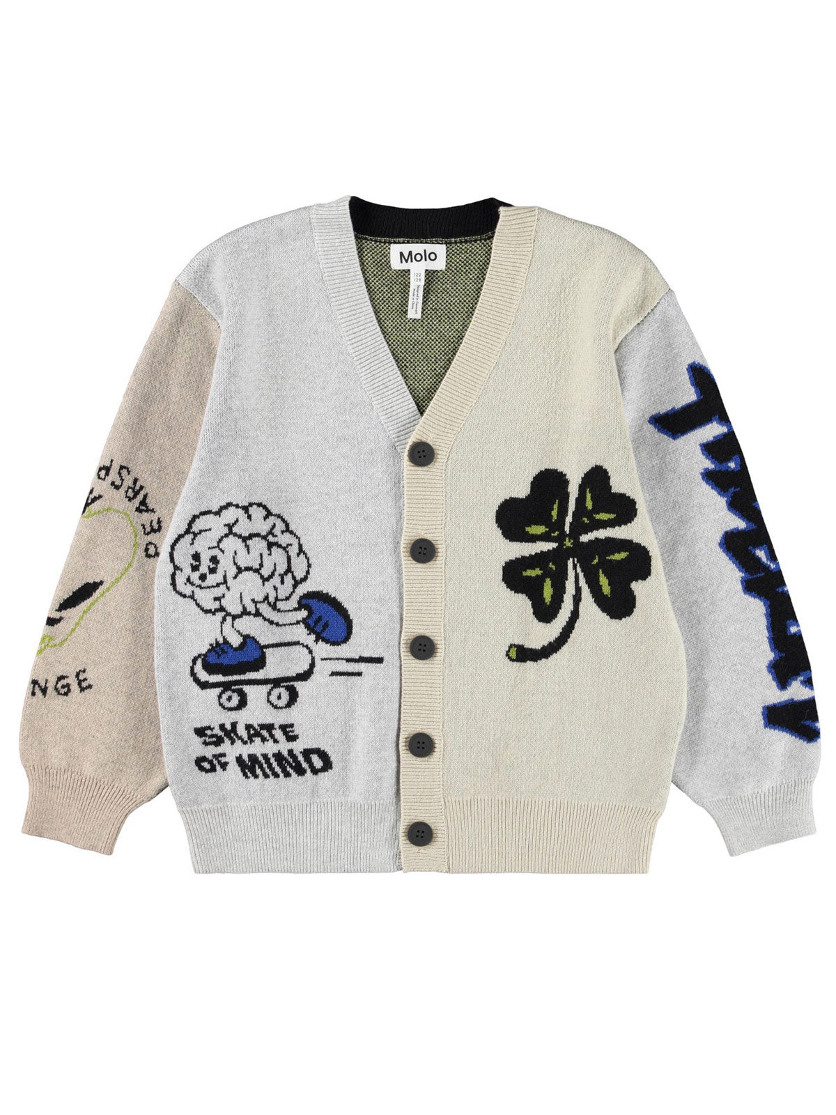 Molo boy's knitted cardigan Burt-1W25K301