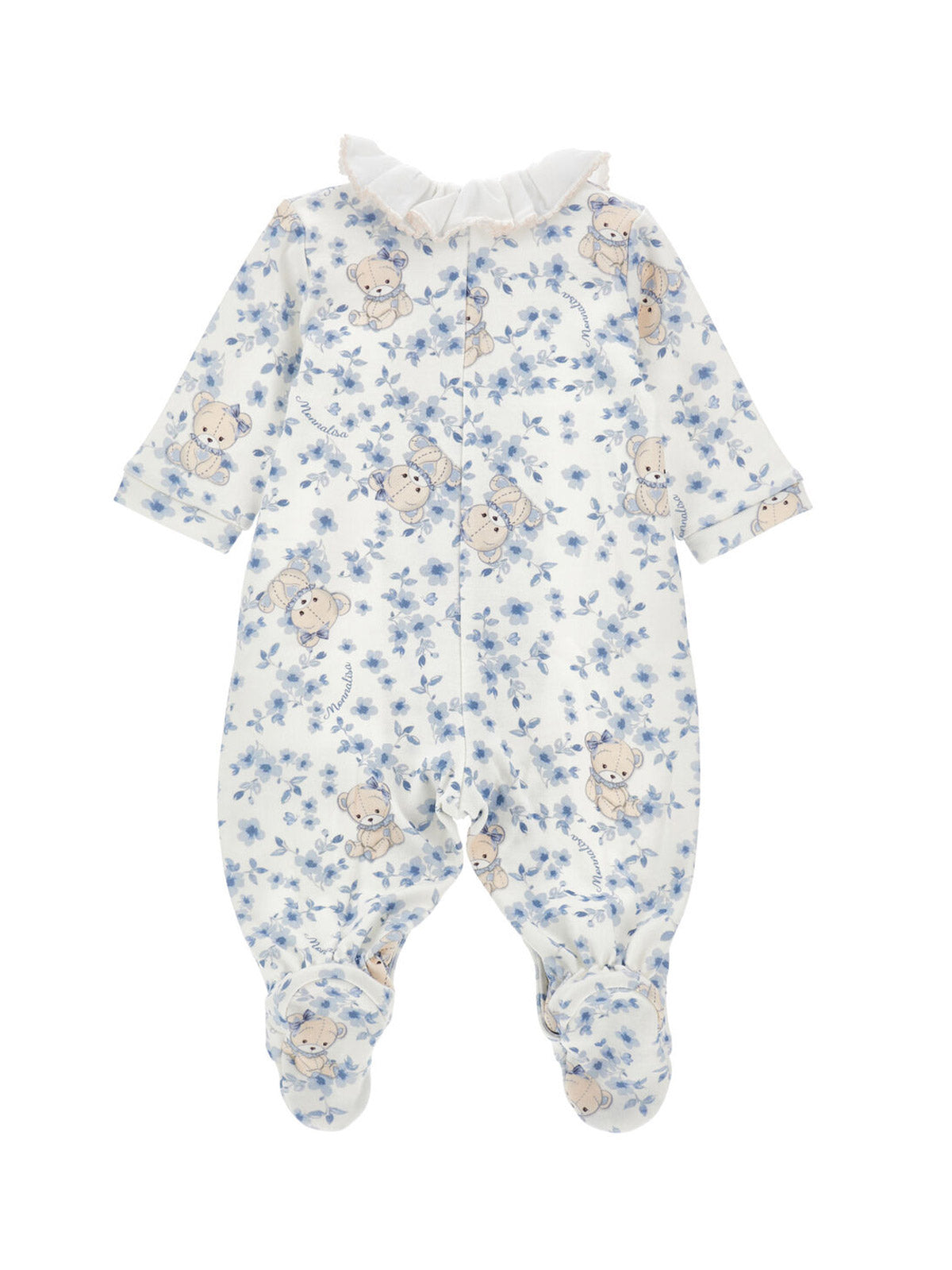 Monnalisa Ολόσωμο φορμάκι με σχέδιο αρκουδάκι