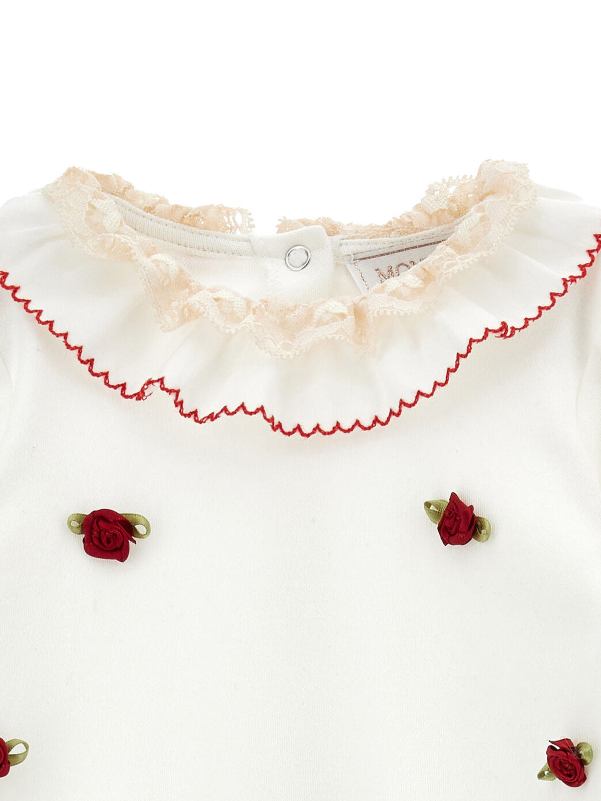 Monnalisa Βρεφικό σετ φορμάκι, σαλιάρα και καπέλο