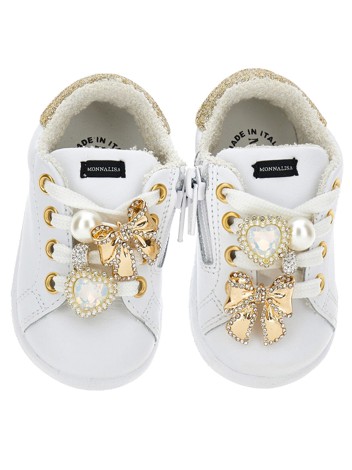 Monnalisa Sneakers with rhinestones-83F006