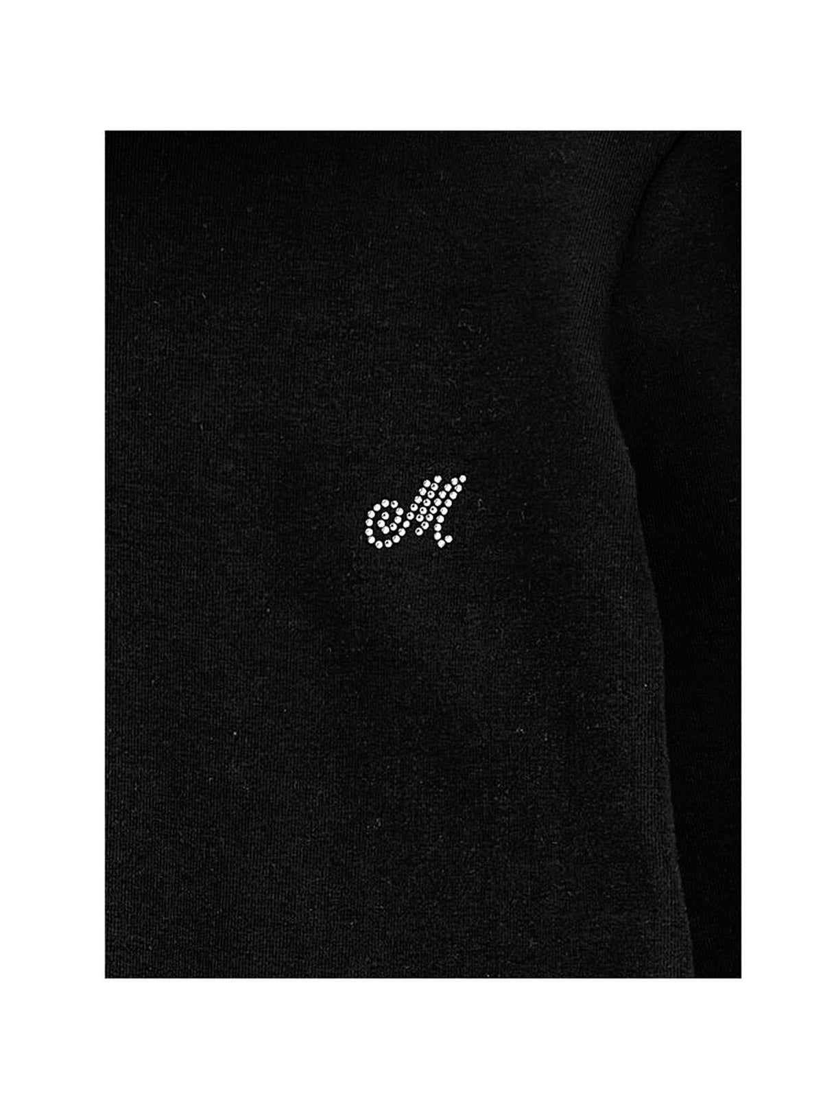 Monnalisa-Girl's turtleneck with monogram print-17FLUP