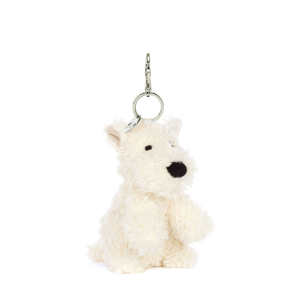 Jellycat Munro Scottie Dog Bag Charm-MUN4BCN