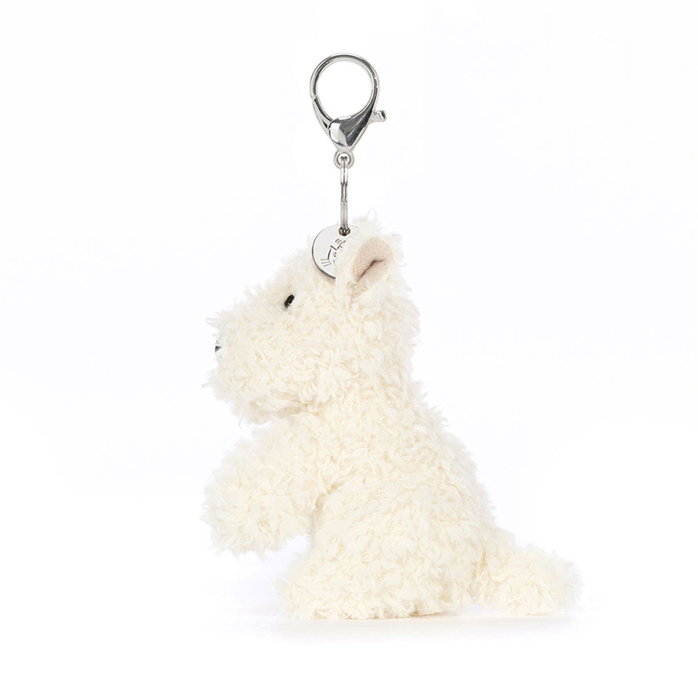 Jellycat Munro Scottie Dog Bag Charm-MUN4BCN