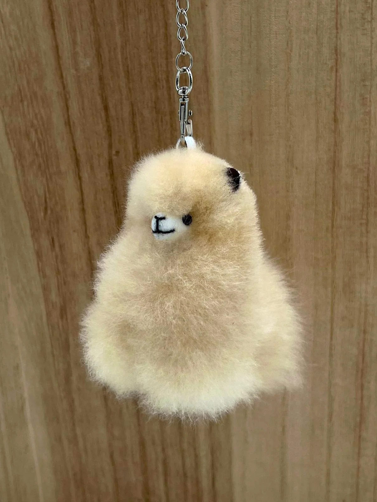 Inkari Alpaca-Mini-Me Keychain-Bag Charm-Beige