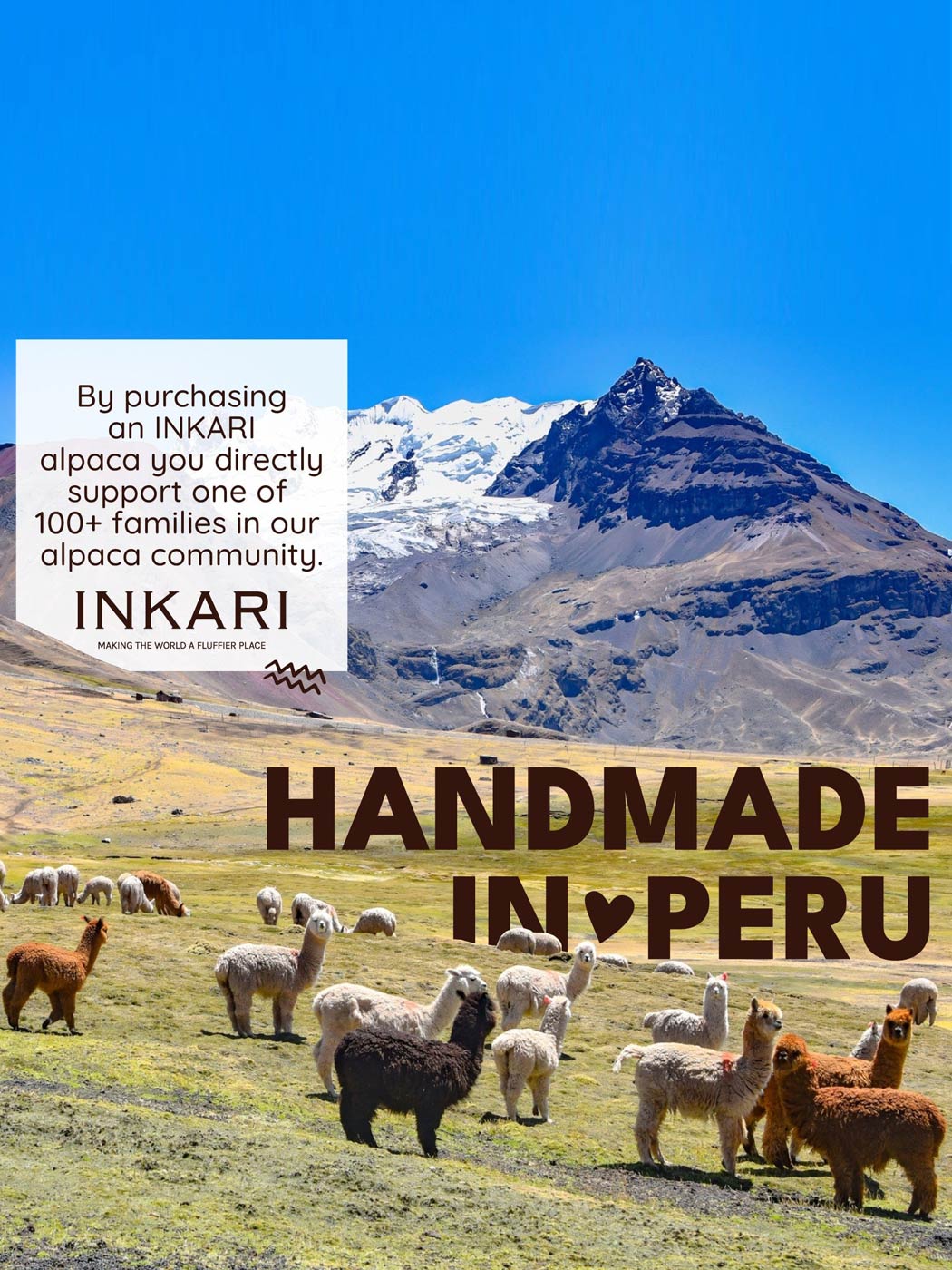 Inkari Alpaca- Μαλακό παιχνίδι -Limited Edition-CALICO-Small 23cm