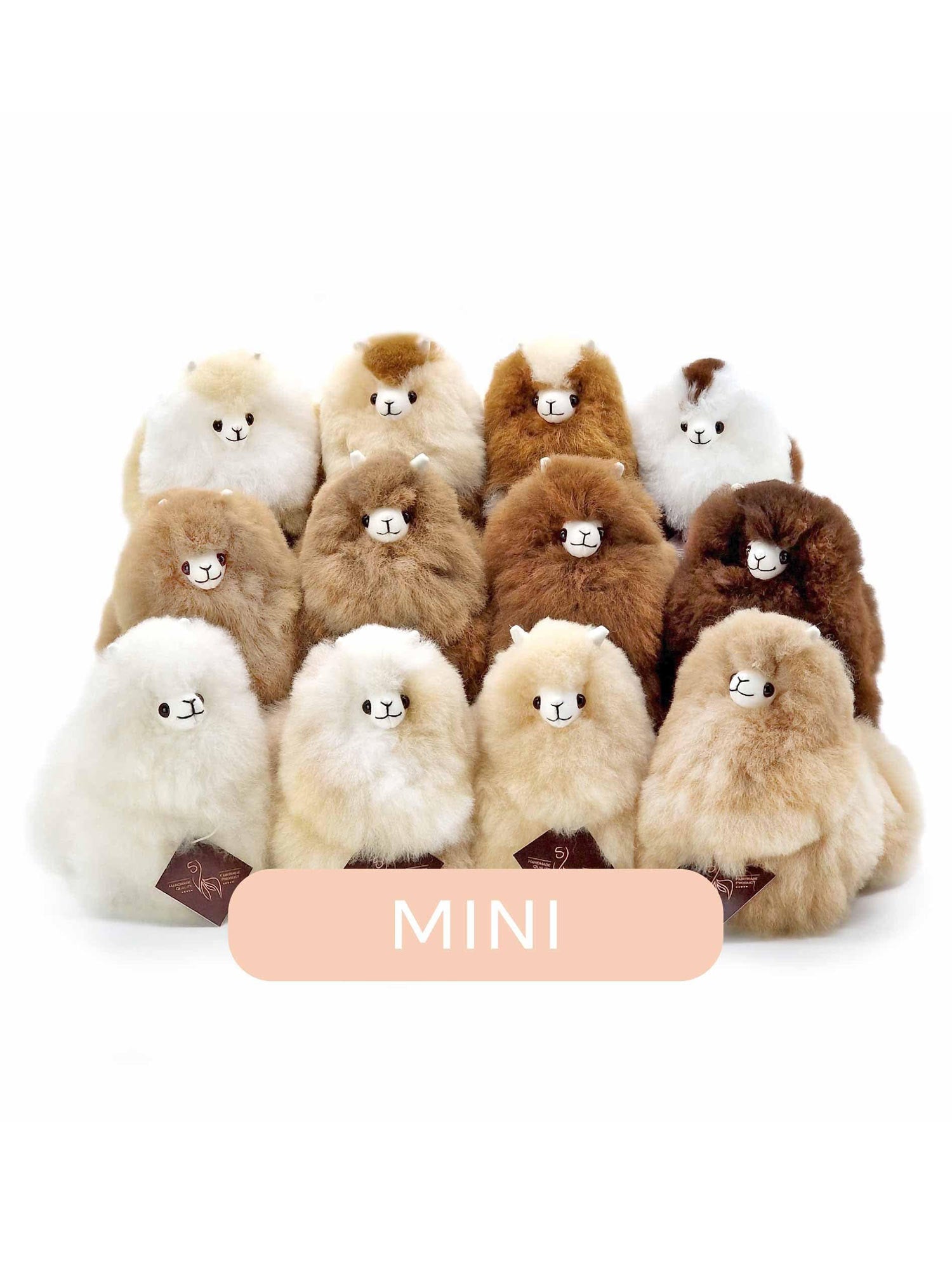 Inkari Alpaca soft toy Naturals - Blond-Mini 15cm