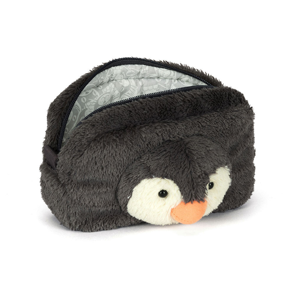 Jellycat soft toy Peanut Penguin Pouch-PNP4PP
