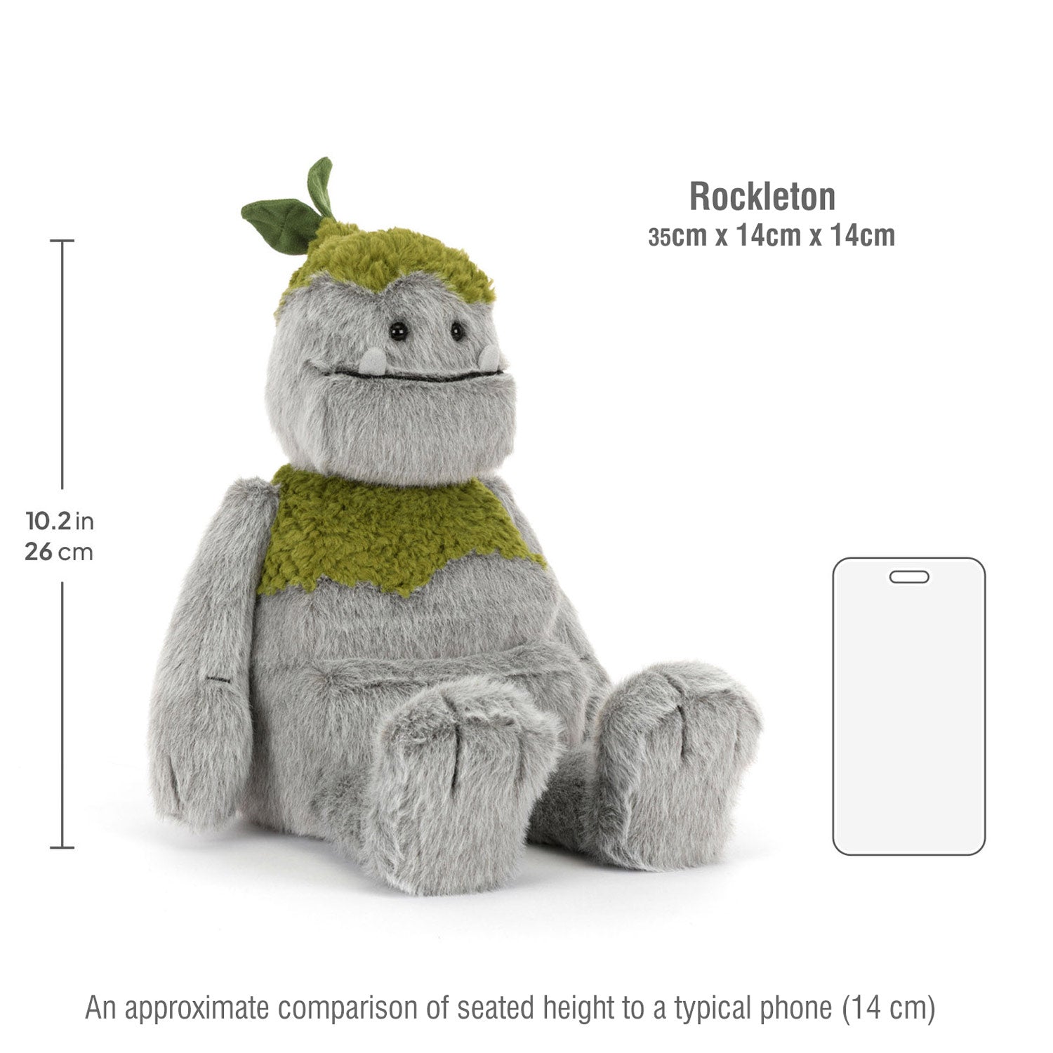 Jellycat Μαλακό Παιχνίδι Rockleton