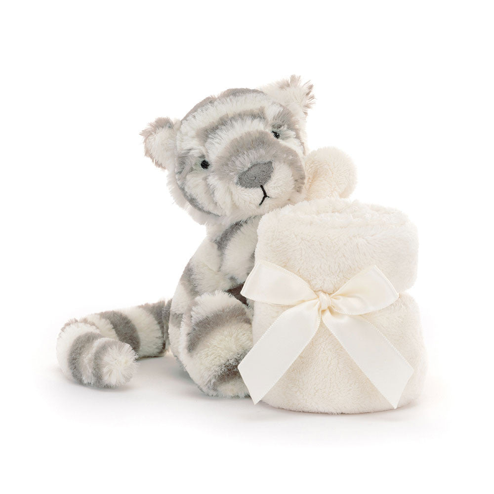 Jellycat Λούτρινο Bashful Snow Tiger Soother