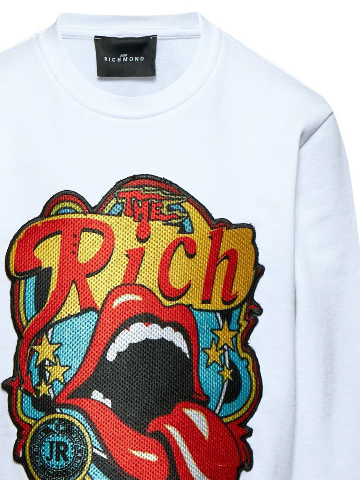John Richmond- Kid's applique graphic design sweatshirt
