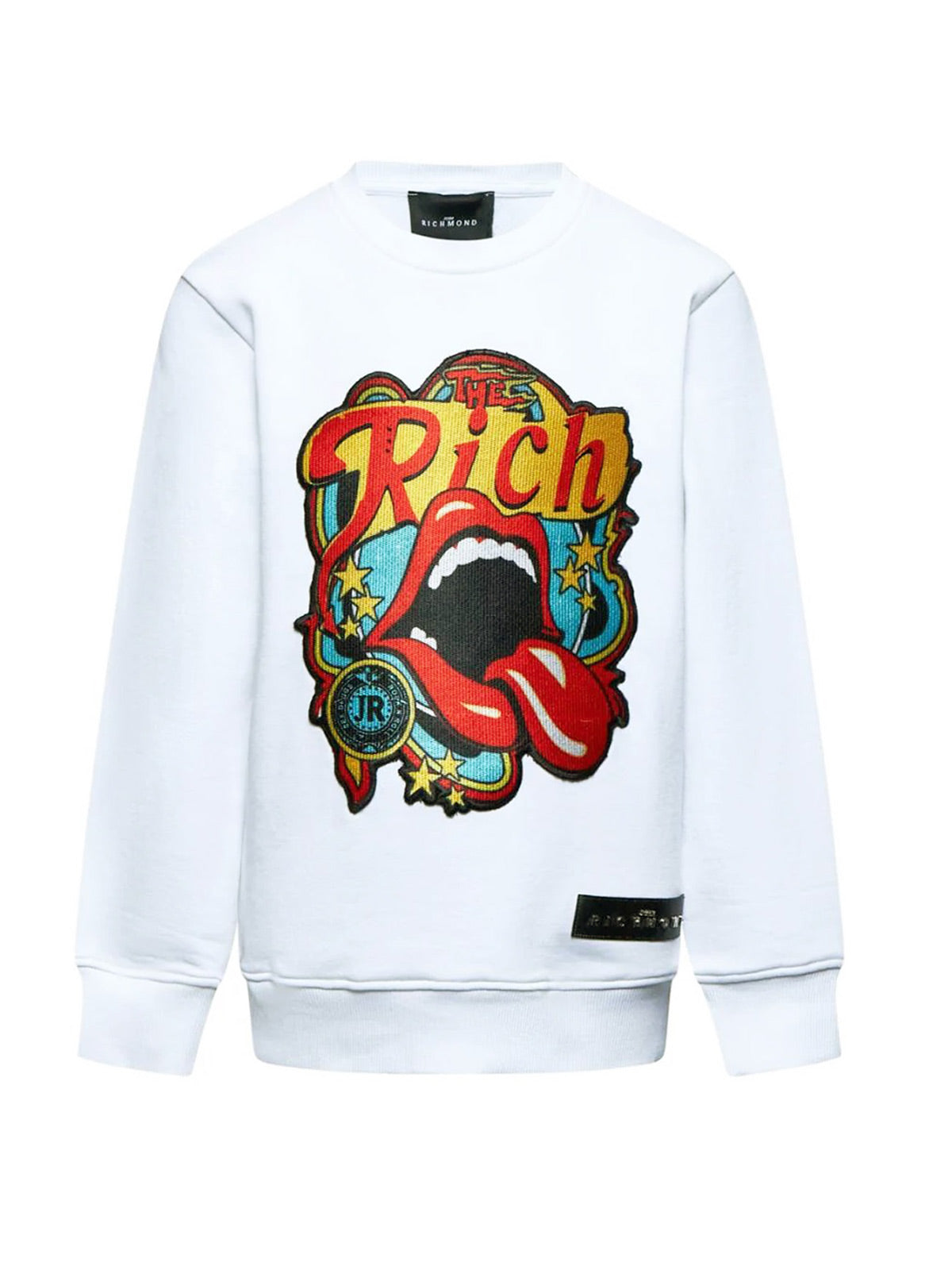 John Richmond- Kid's applique graphic design sweatshirt