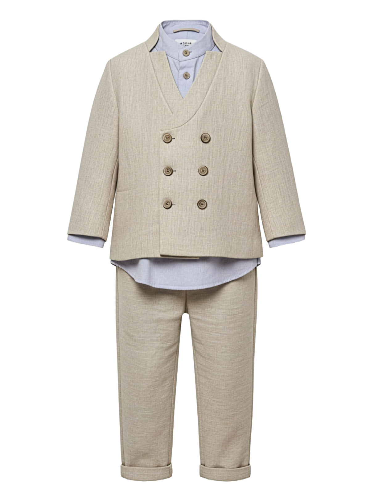 Boy's Linen suit set 5 pieces – STEVE