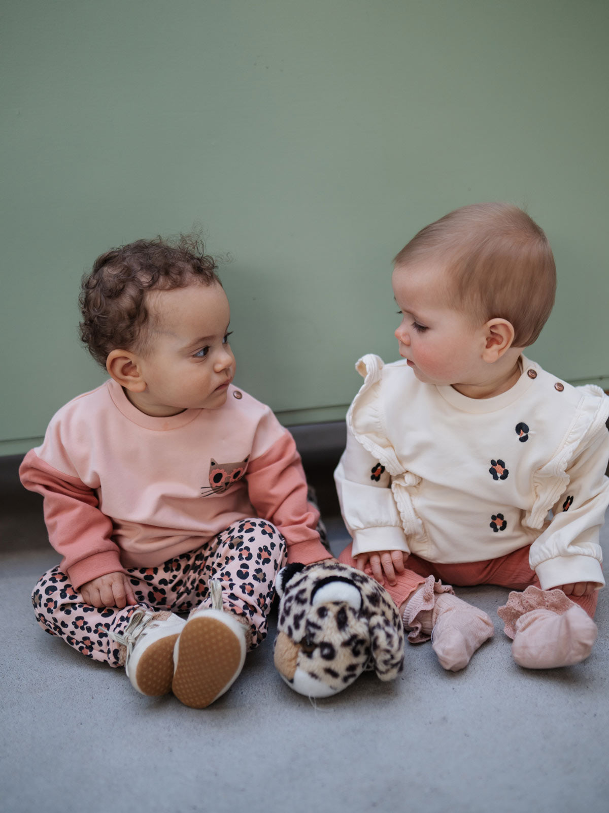 Babyface- Εμπριμέ φούτερ παντελόνι για κοριτσάκι