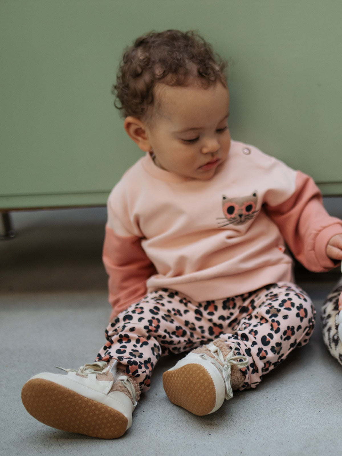 Babyface- Εμπριμέ φούτερ παντελόνι για κοριτσάκι