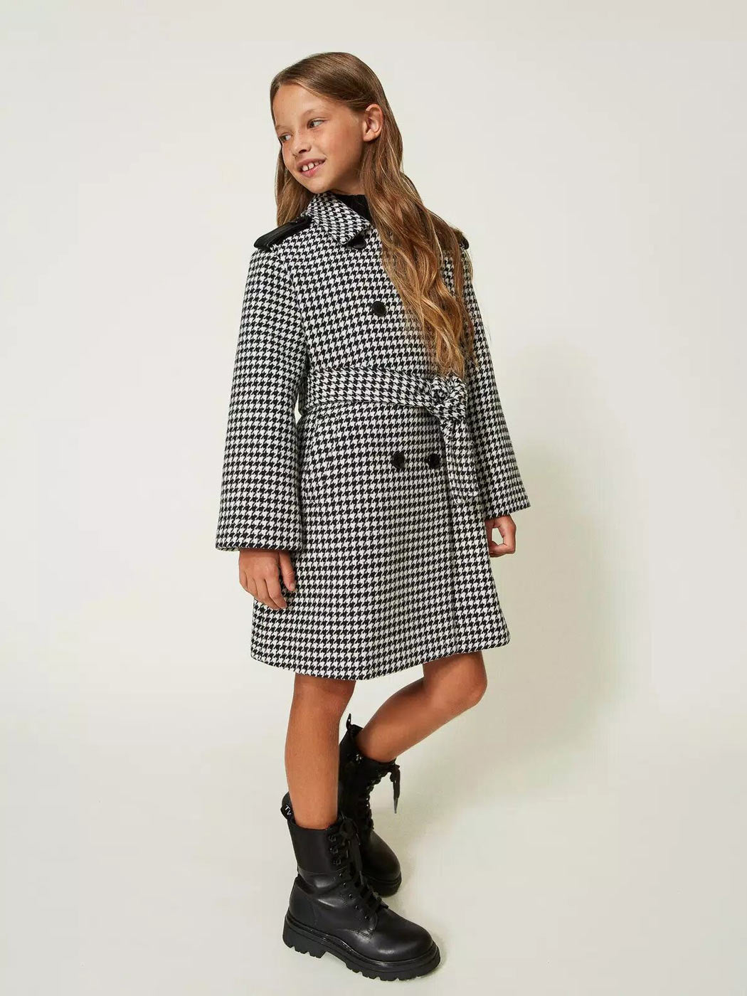 TWINSET Girl's wool cloth coat - 232GJ2270