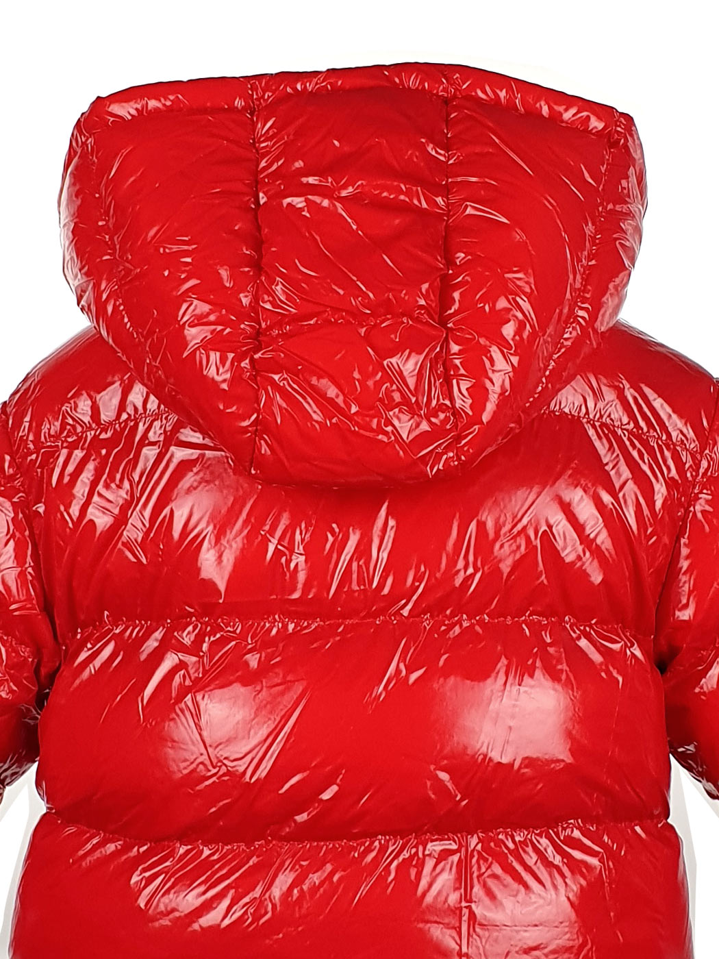 TWINSET Κόκκινο μπουφάν 2 όψεων με faux γούνα - 232GJ2130
