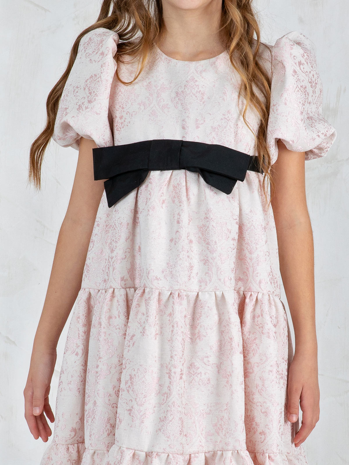 Girl's Brocade long Dress – SACHA