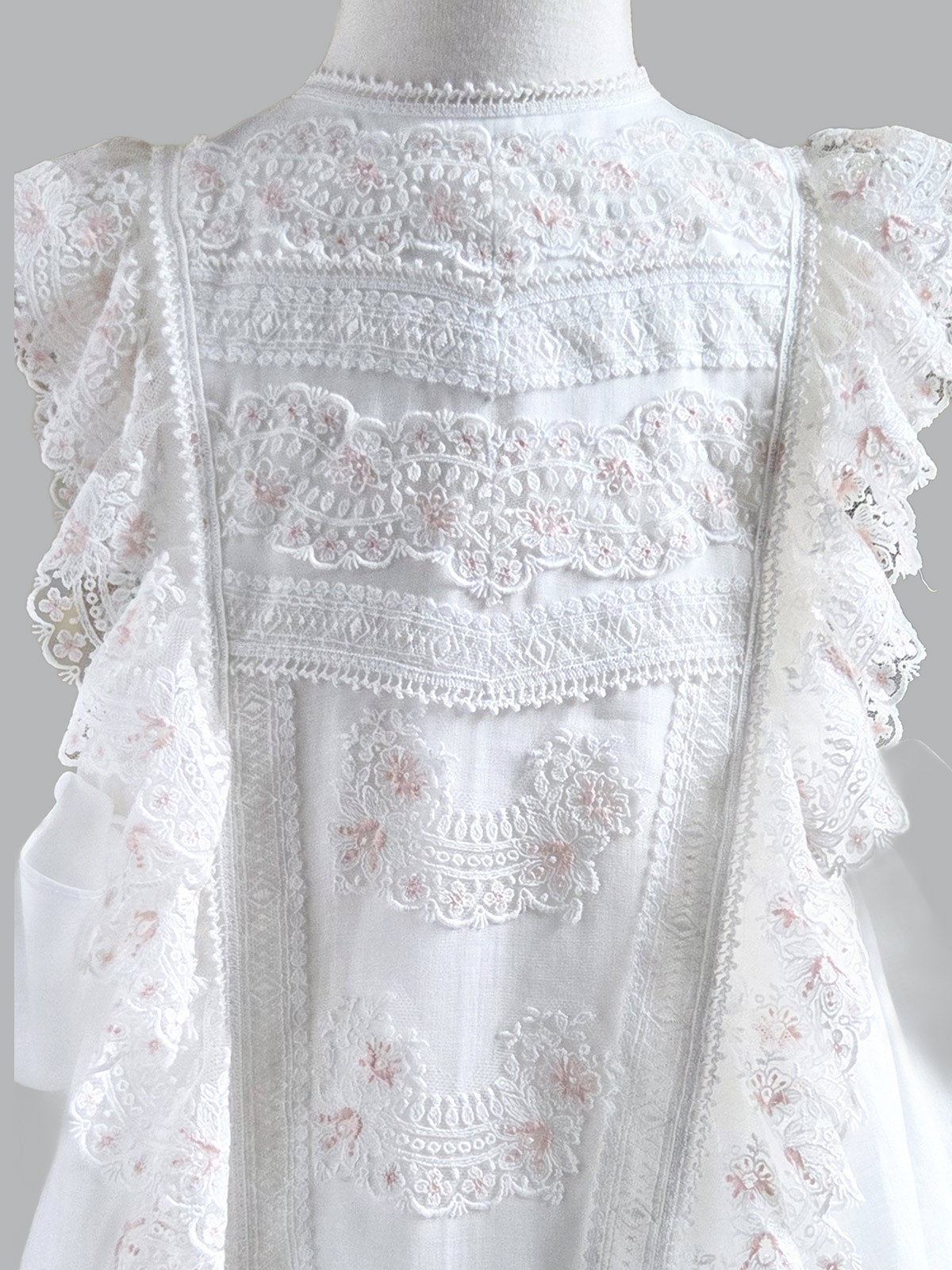 Girl's Embroidered lace dress-ANATOLIA