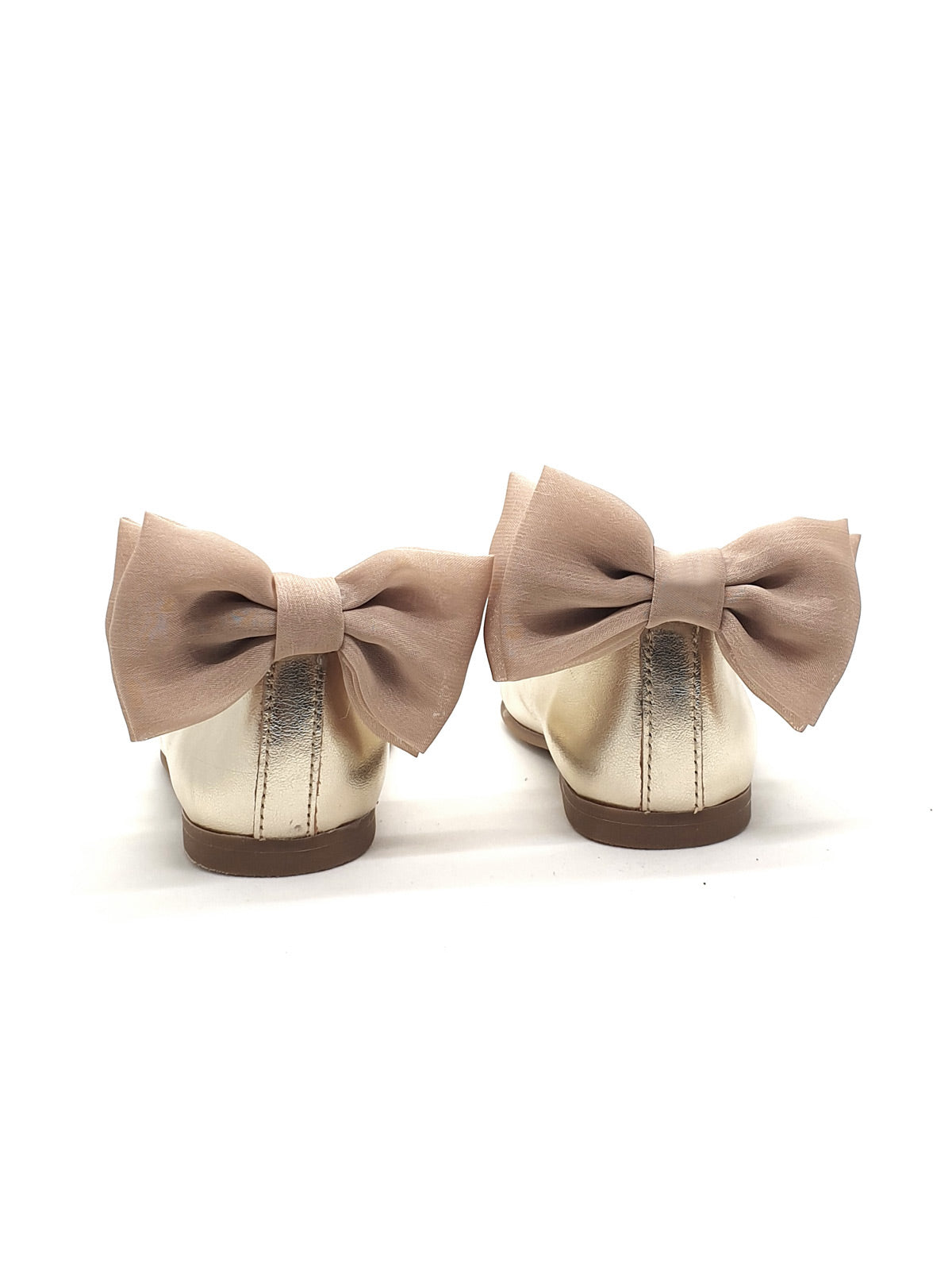 Girl's Ballerina Leather shoe with Bow