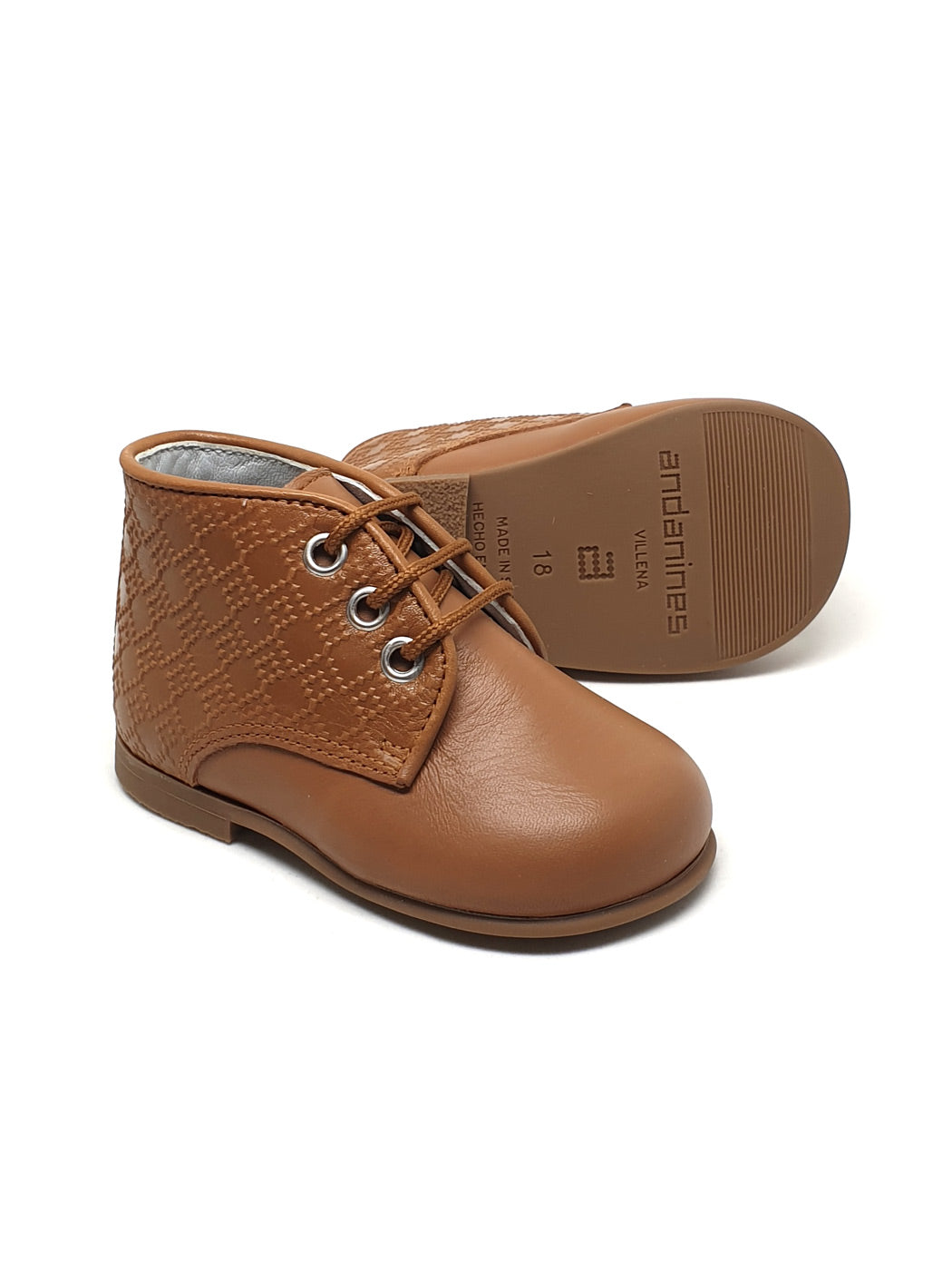 Boy's Baby leather booties