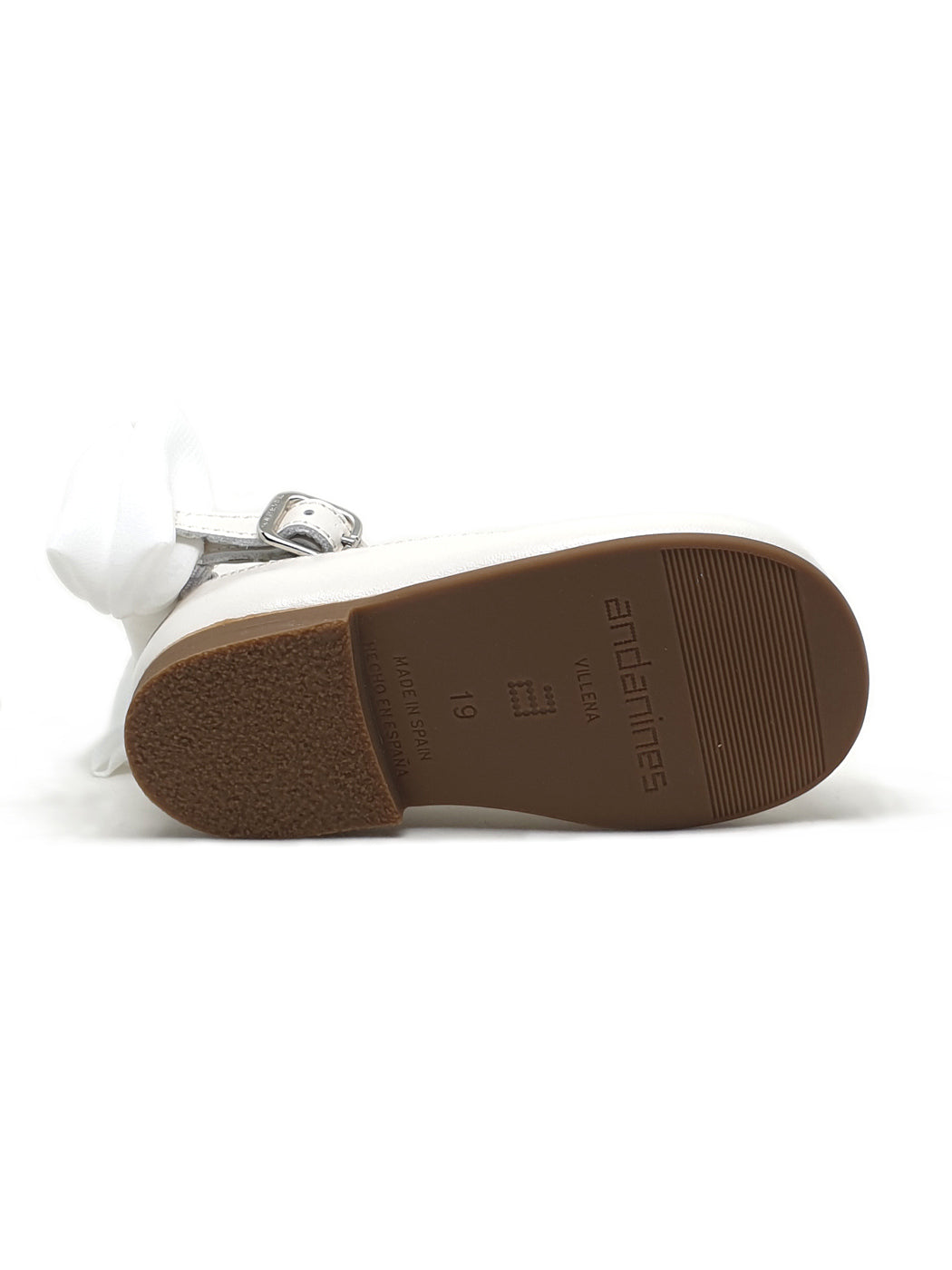 Μπαλαρίνα Δερμάτινα παπούτσια με φιόγκο-191075-15