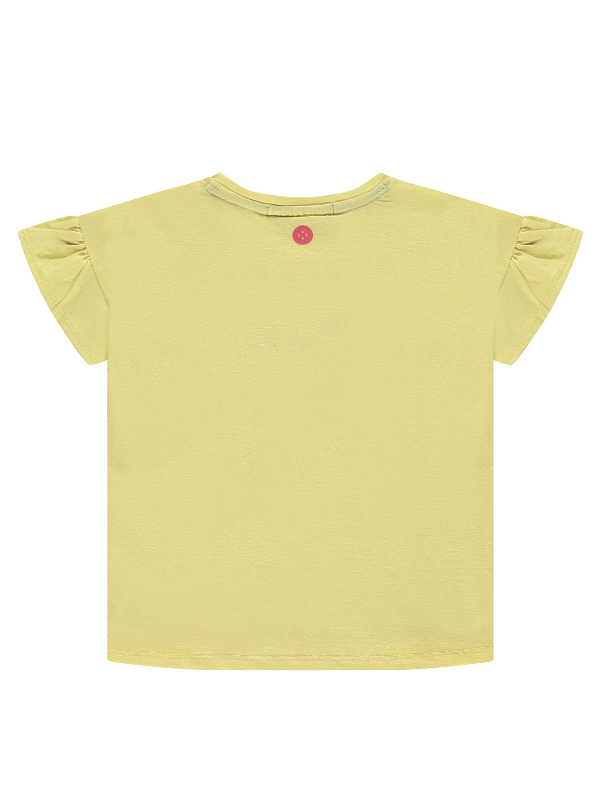 Babyface-Girls cotton T-shirt-BBE24108608-Yellow