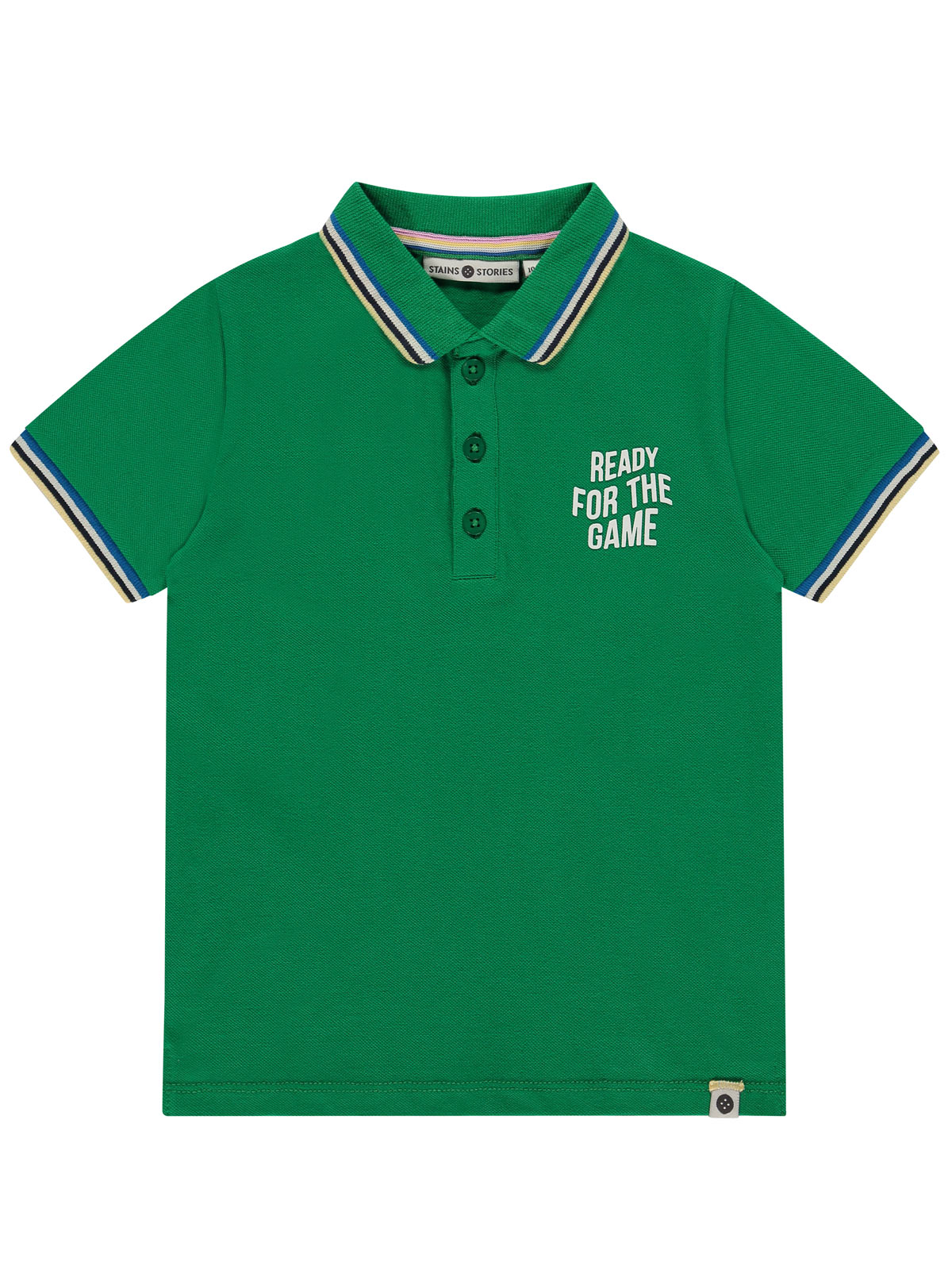 Babyface- Boy's t-shirt Polo-BBE24207637 Green