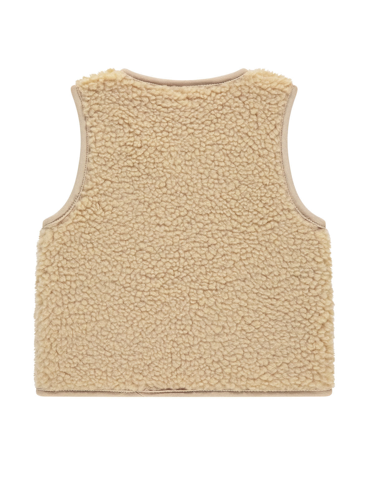 Babyface-Baby Gilet with bouclé faux fur-BBE25528430