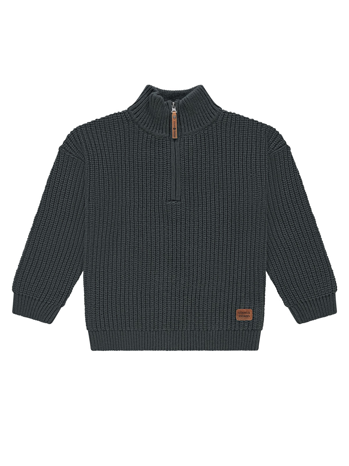 Babyface-Boys' Cotton Half-Zip Jumper-SSA25507373