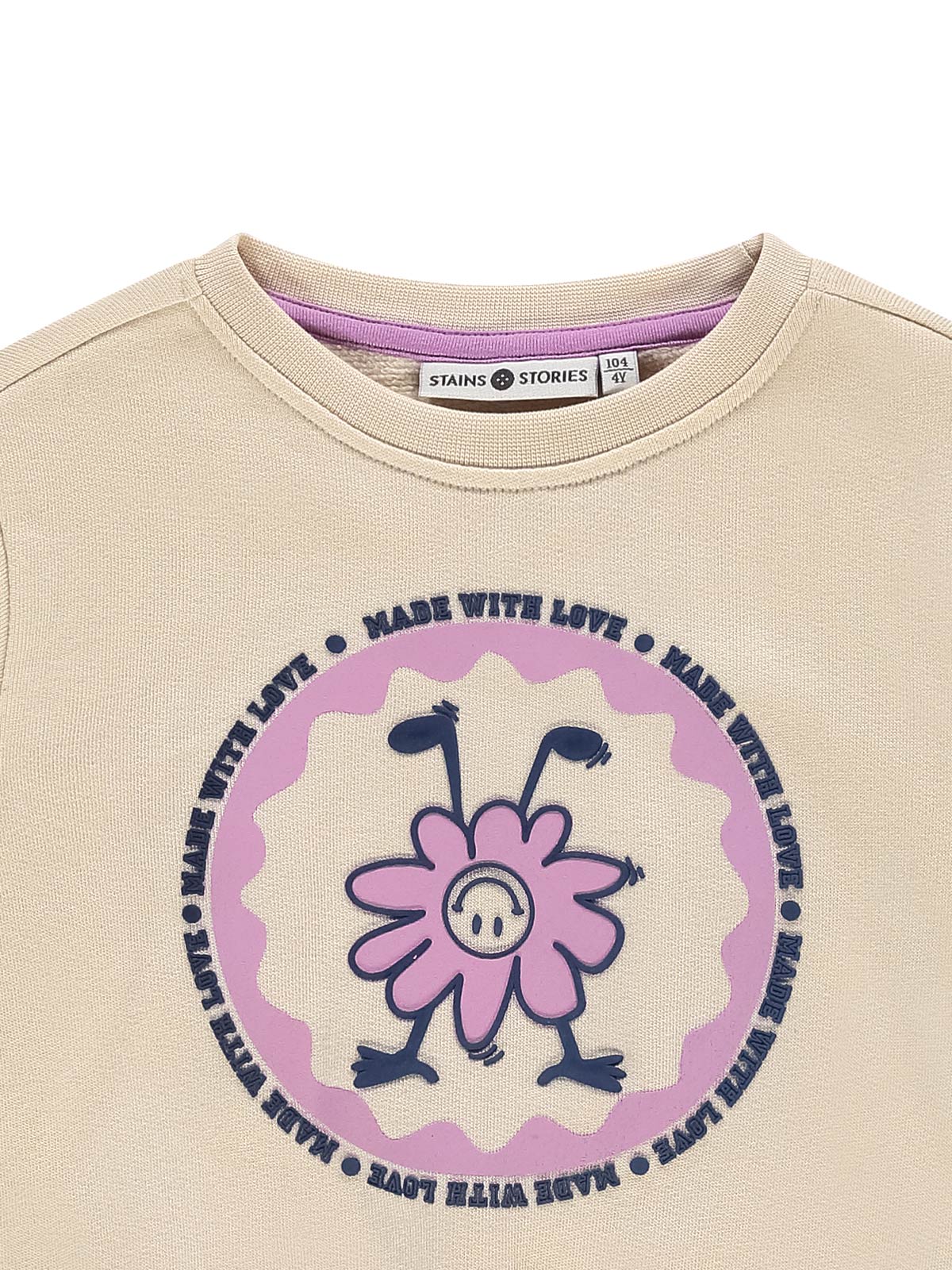 Babyface-Βαμβακερή μπλούζα Φούτερ με τύπωμα για κορίτσι