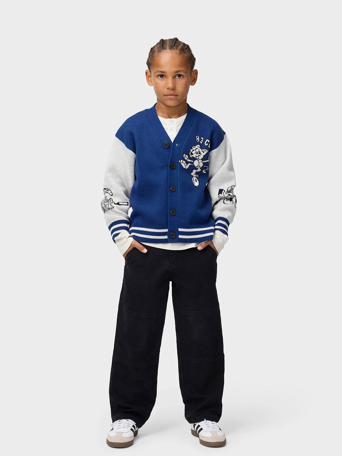 Molo boy's knitted cardigan Bertel-1W26K302