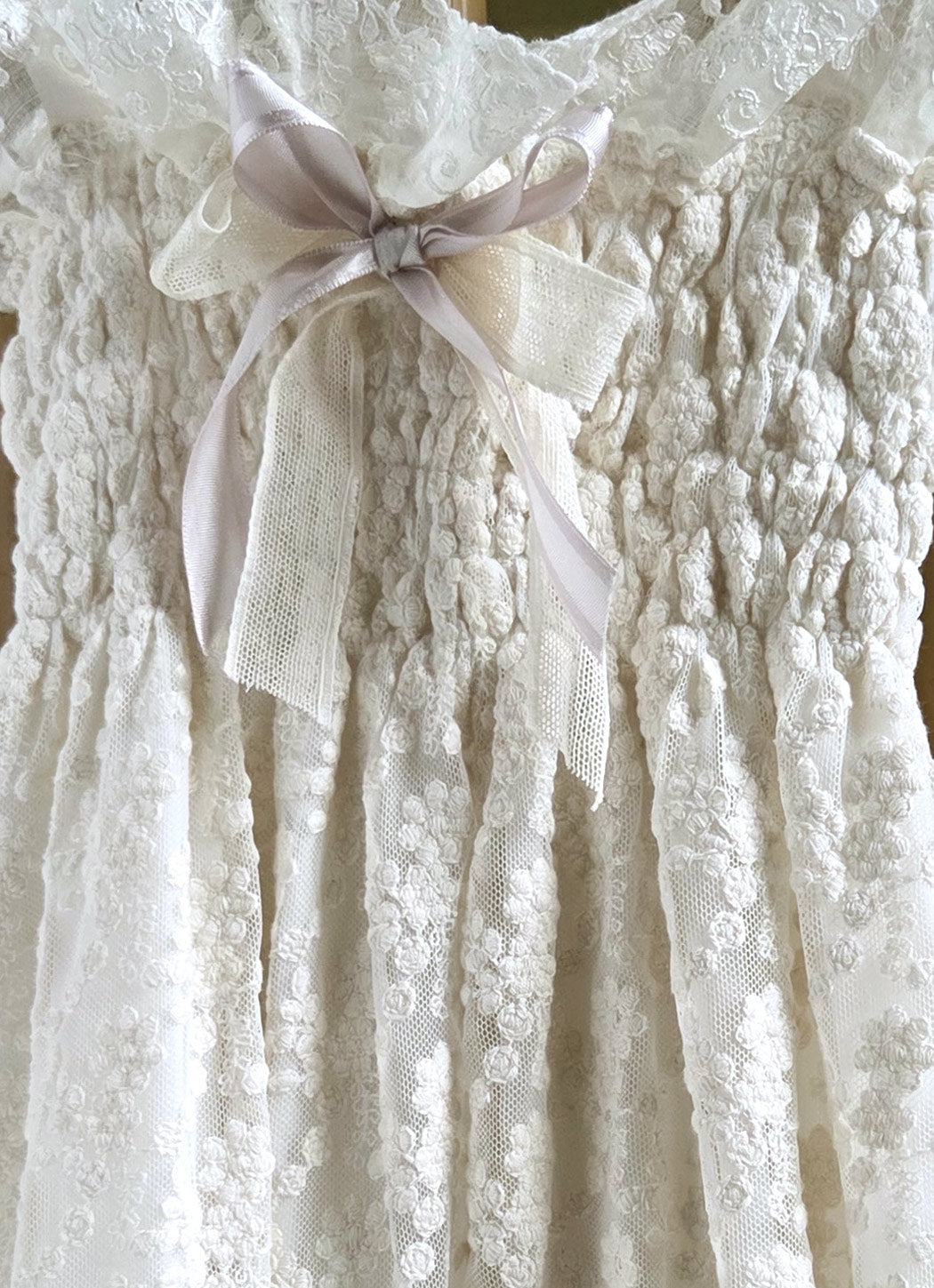 Baby Girl's lace overall-BIBA